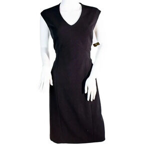Nipon Boutique Black Sheath Dress 6